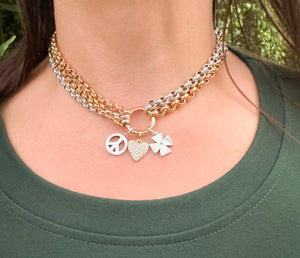 Tucco bicolor choker (Too much love)