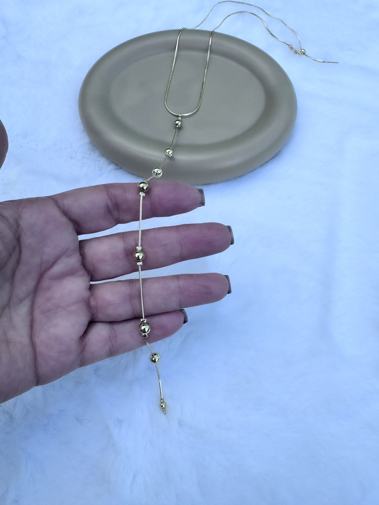 Evelynna lariat necklace
