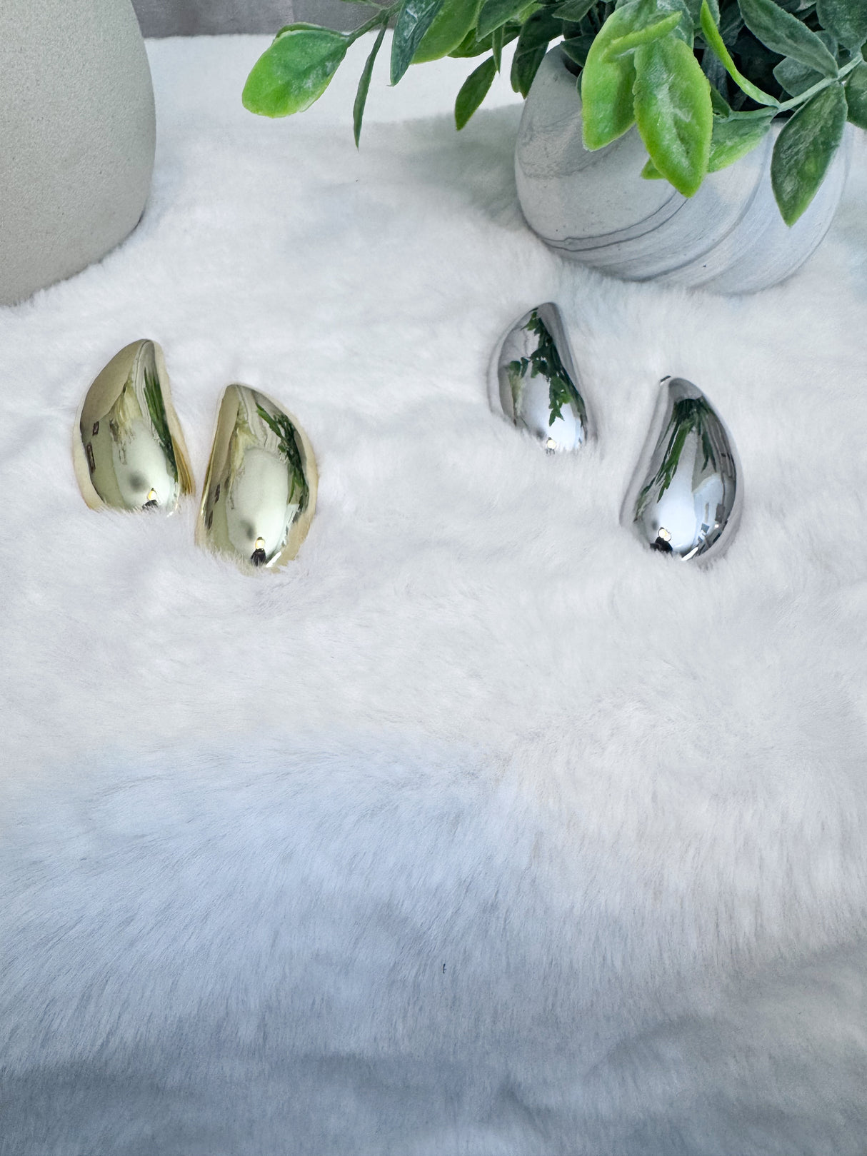 Drop maxi earrings