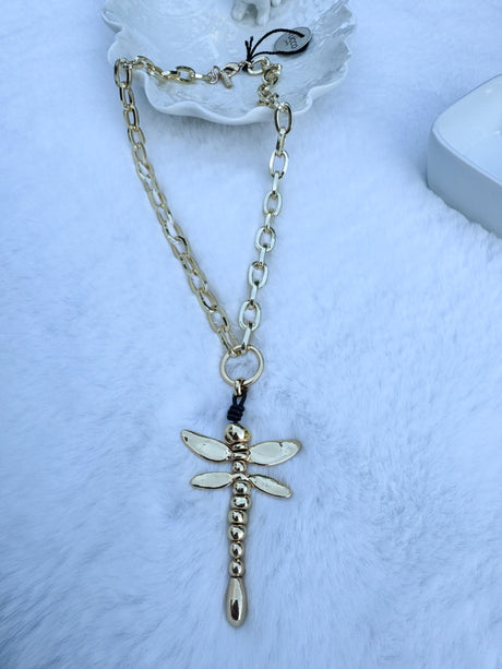 Tucco necklace - Dragonfly chain Collection