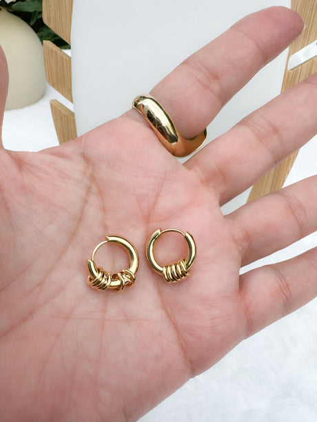 Huggies earrings