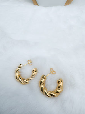 Twist earrings