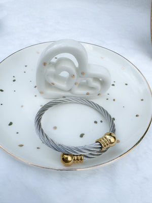 Marine cable bangle