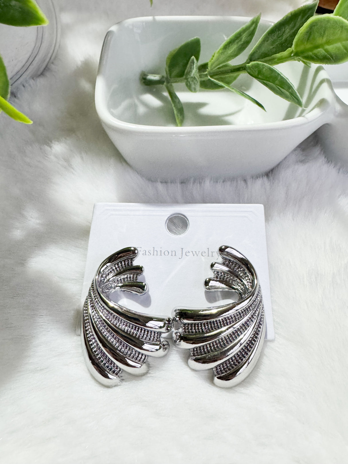 Jean earrings