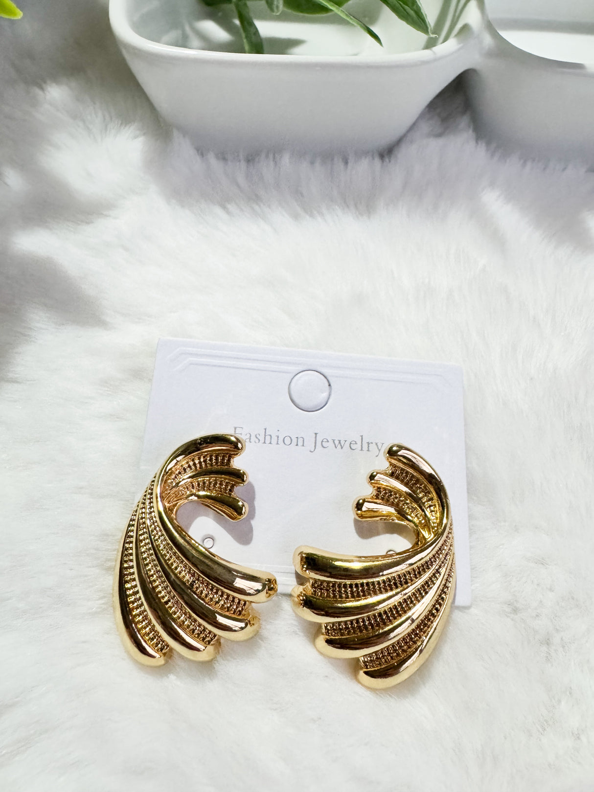 Jean earrings
