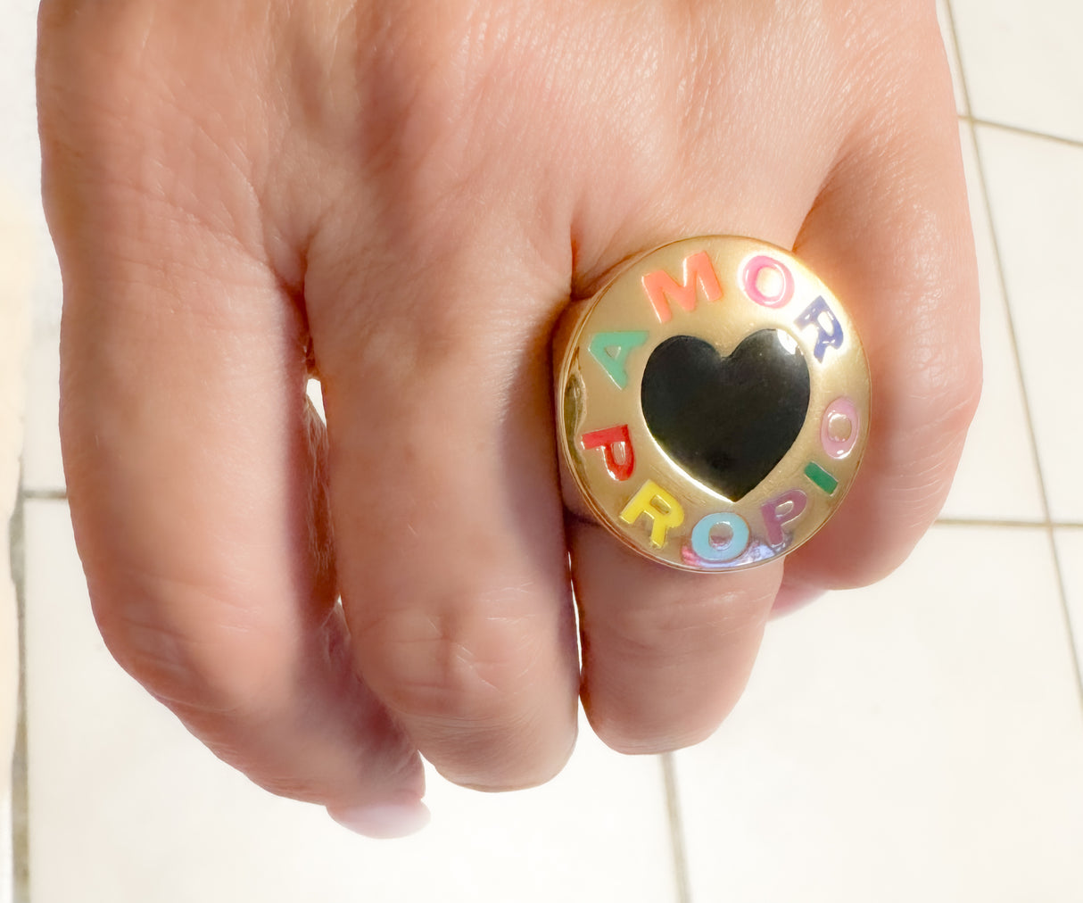 Coolskin ring Amor Propio Collection