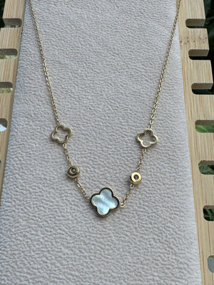Clover necklace - Stainless Steel