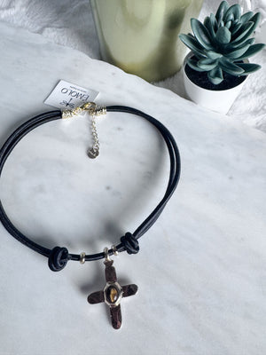 Emolo cross necklace