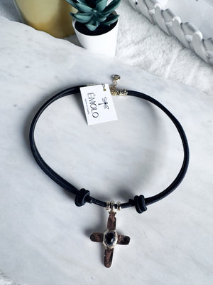 Emolo cross necklace