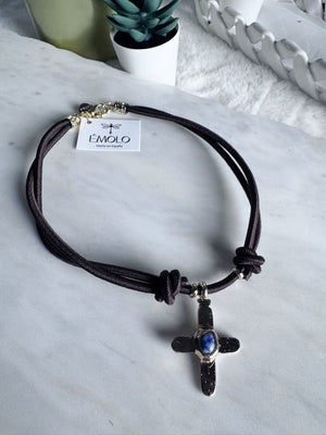 Emolo cross necklace