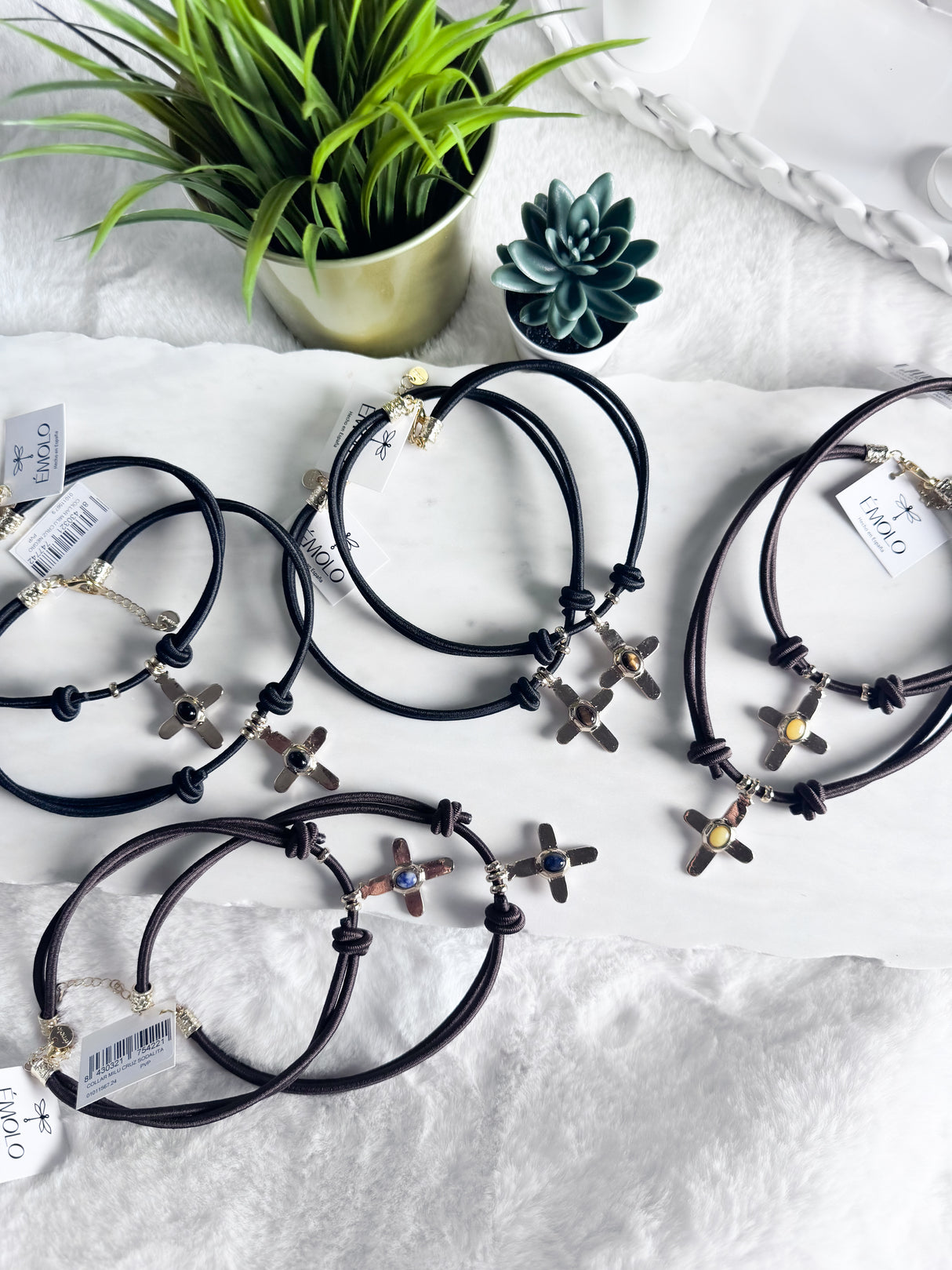 Emolo cross necklace