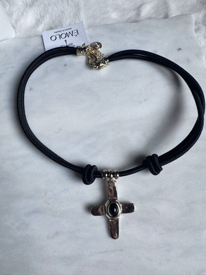 Emolo cross necklace