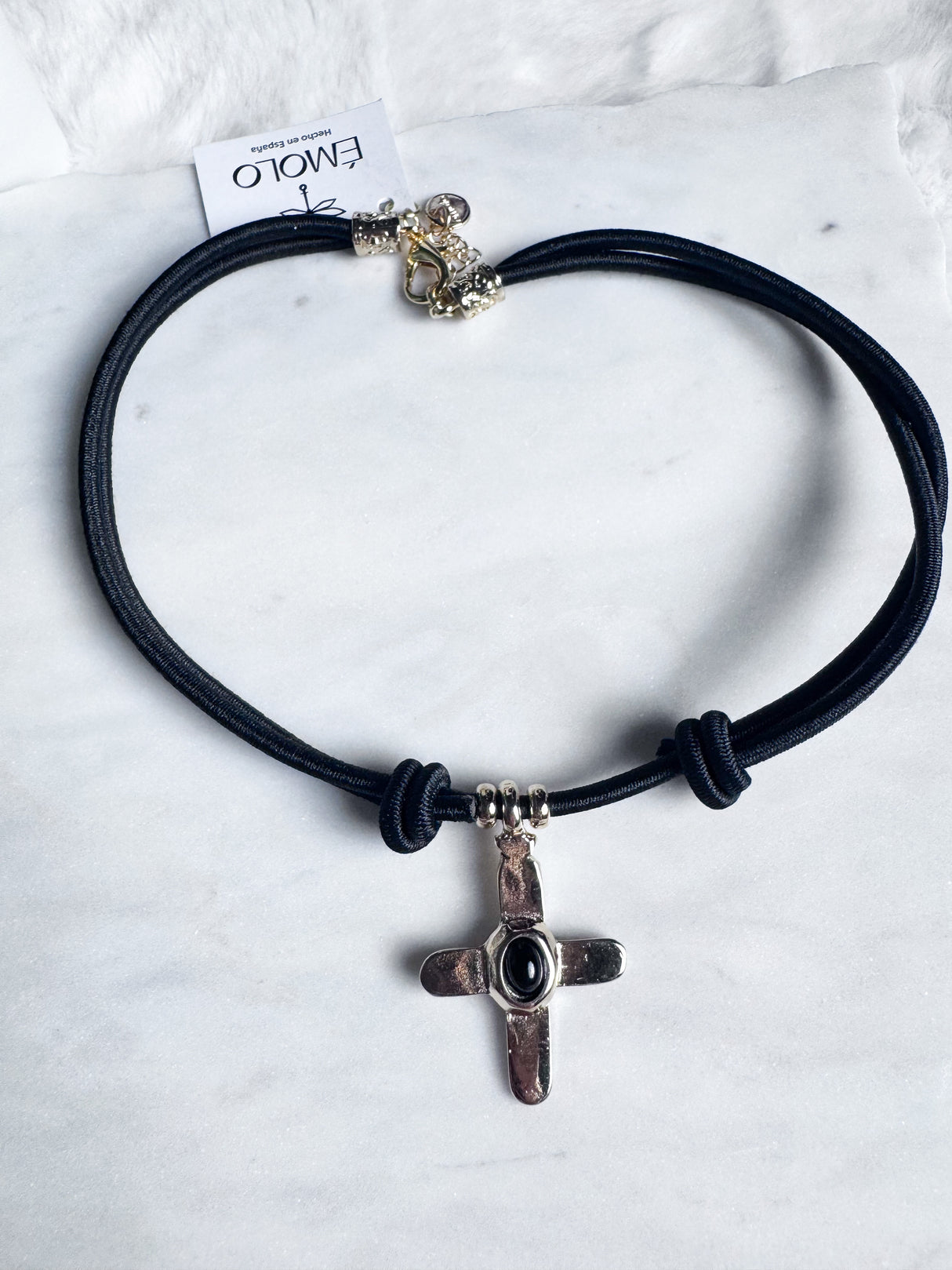 Emolo cross necklace