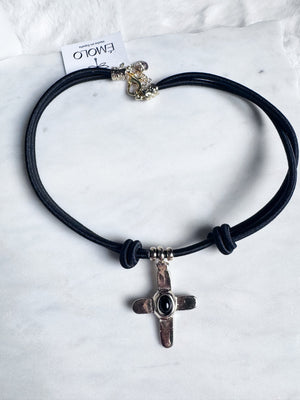Emolo cross necklace
