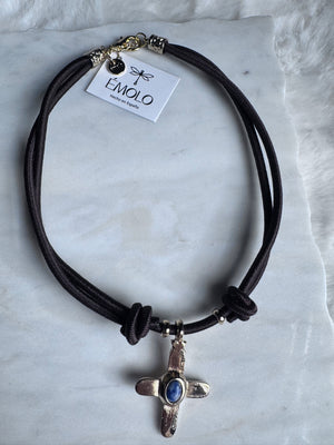 Emolo cross necklace