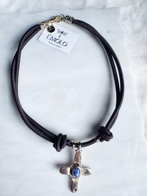 Emolo cross necklace