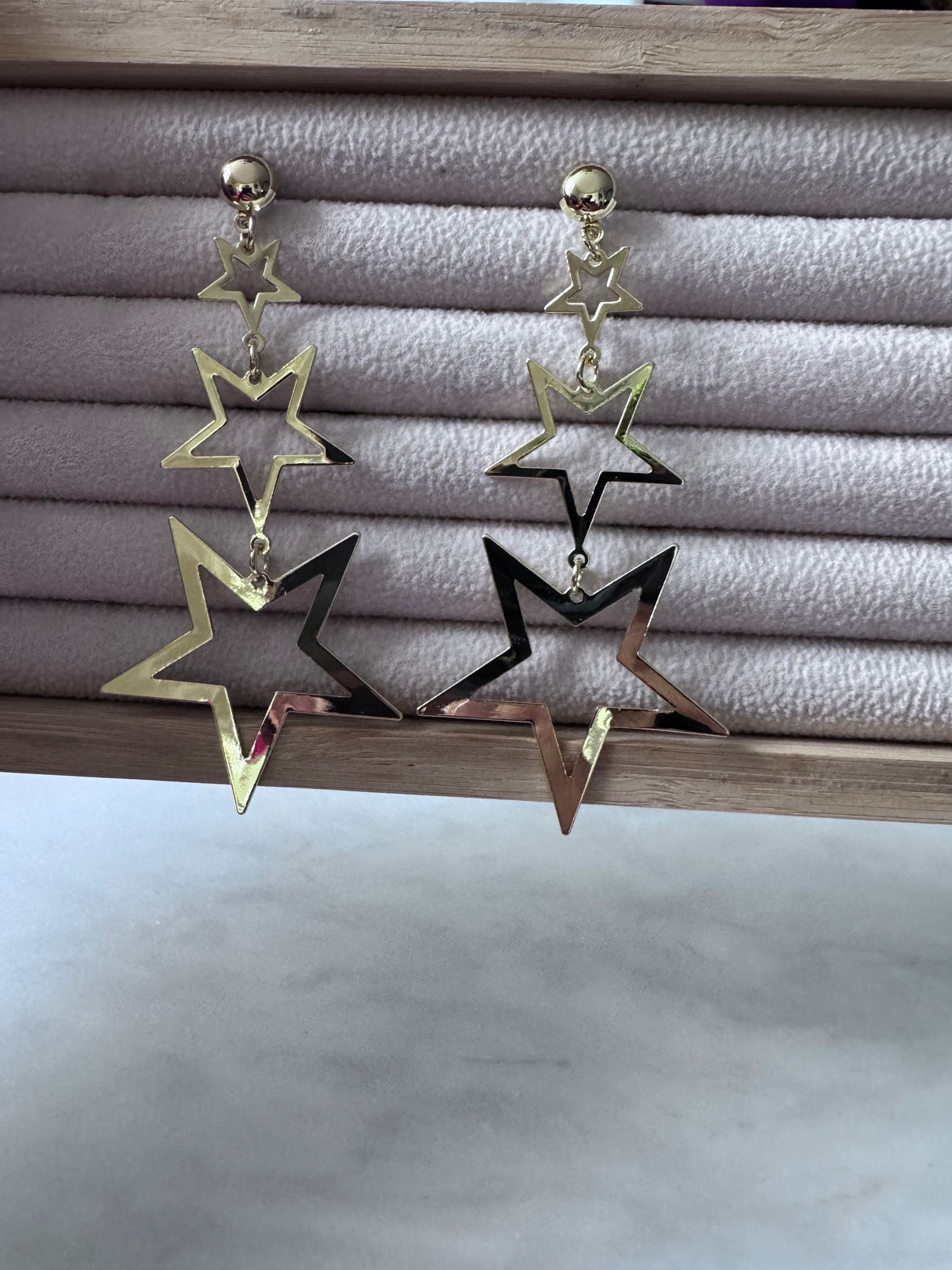Prisca star earrings