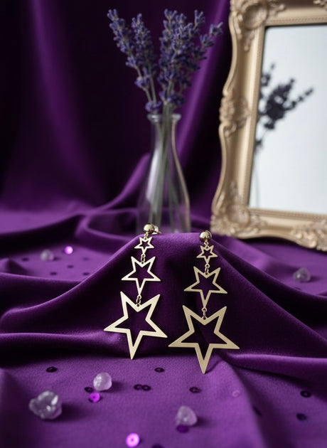 Prisca star earrings