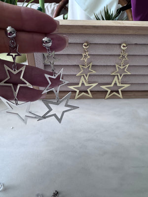 Prisca star earrings