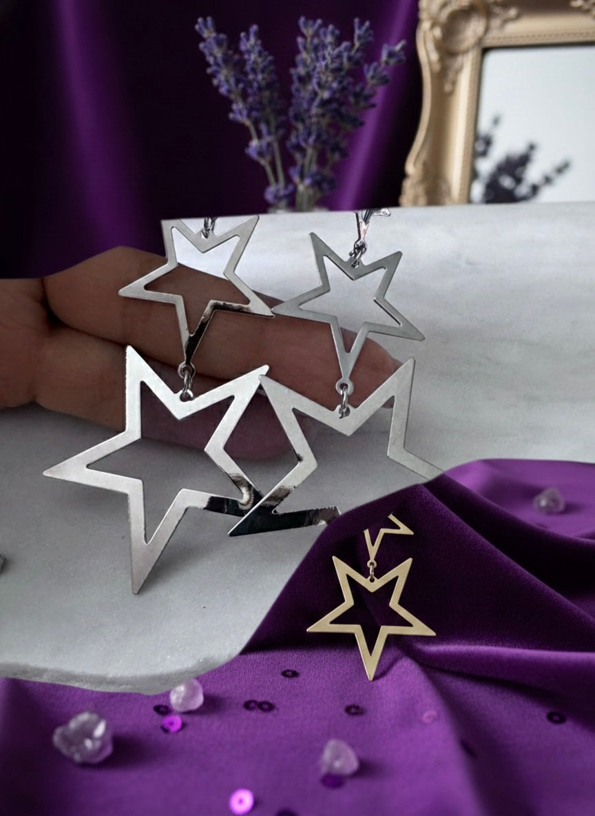 Prisca star earrings