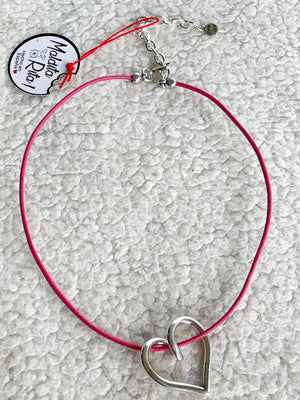 Maldita Rita necklace leather Barbie Collection