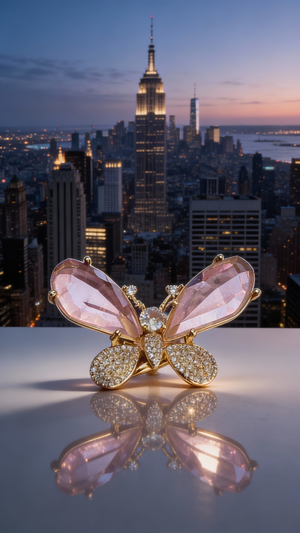 Jemima butterfly ring