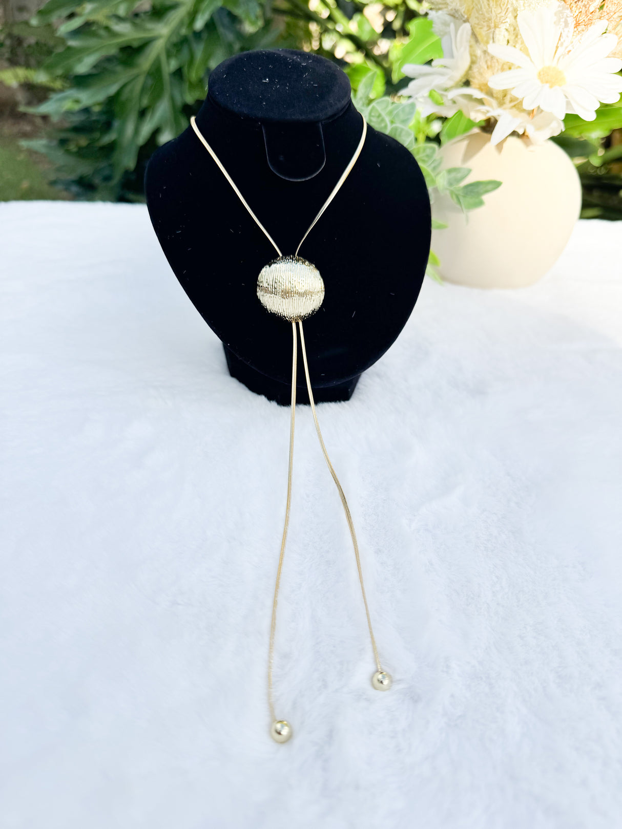 Isabella lariat necklace