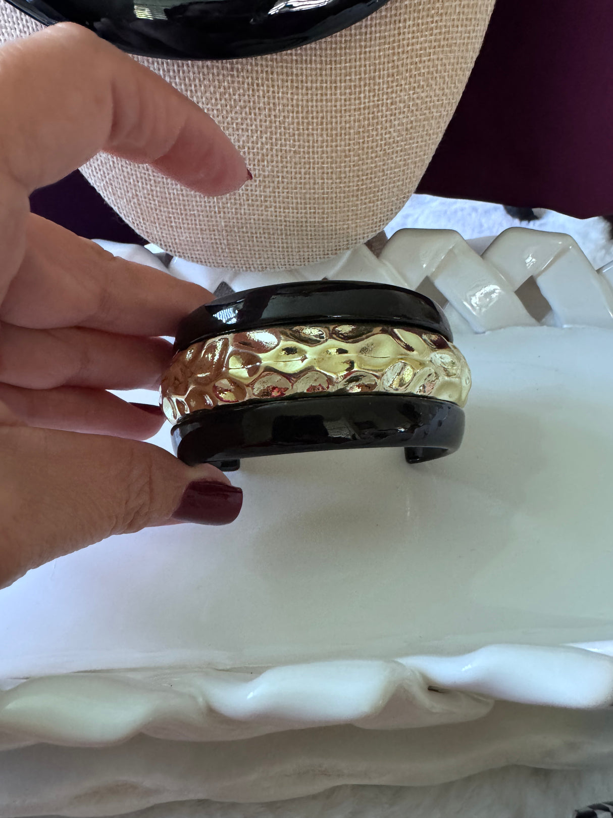 Agar bangle bracelet