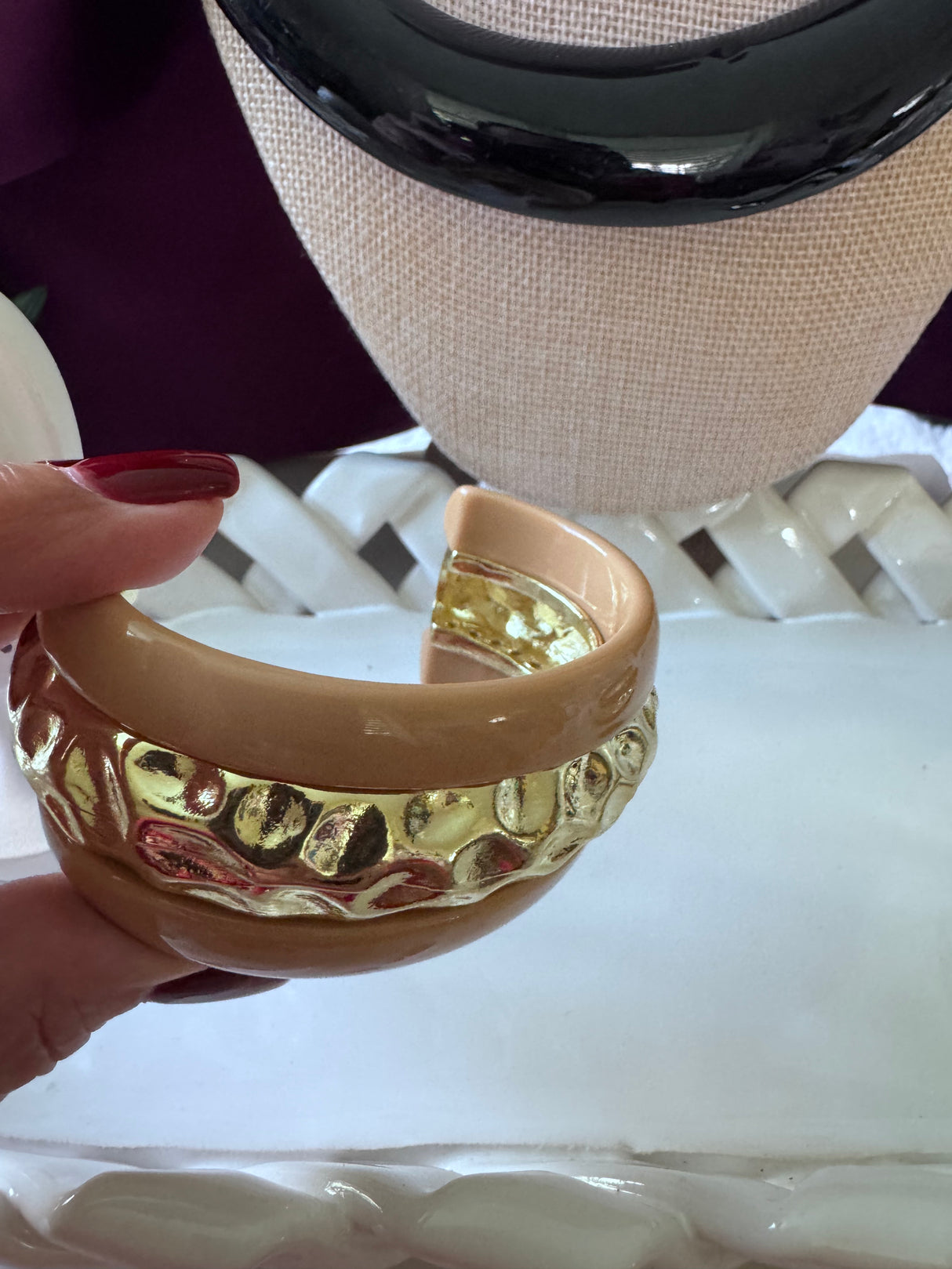 Agar bangle bracelet