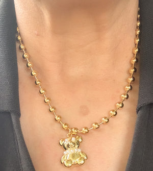 Bear necklace - Stainless Steel