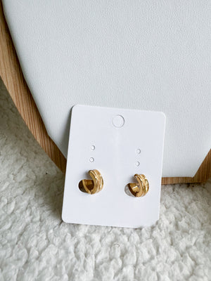 Huggies - toddlers earrings - Sofía Collection