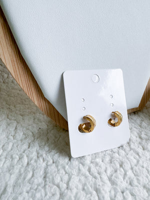 Huggies - toddlers earrings - Sofía Collection