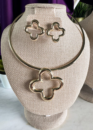 Miriam necklace & earrings set