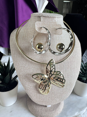 Abilene Butterfly Choker