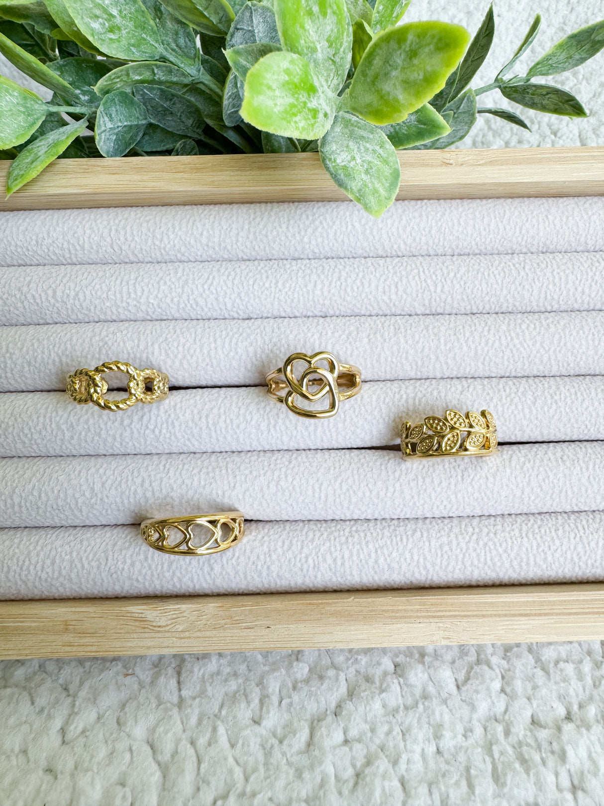 Rings in stainless steel