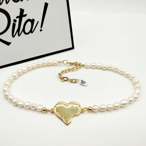 Maldita Rita necklace Corazón Mordido Collection