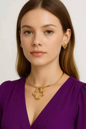 Miriam necklace & earrings set