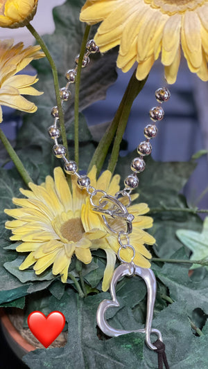 Coolskin necklace with heart