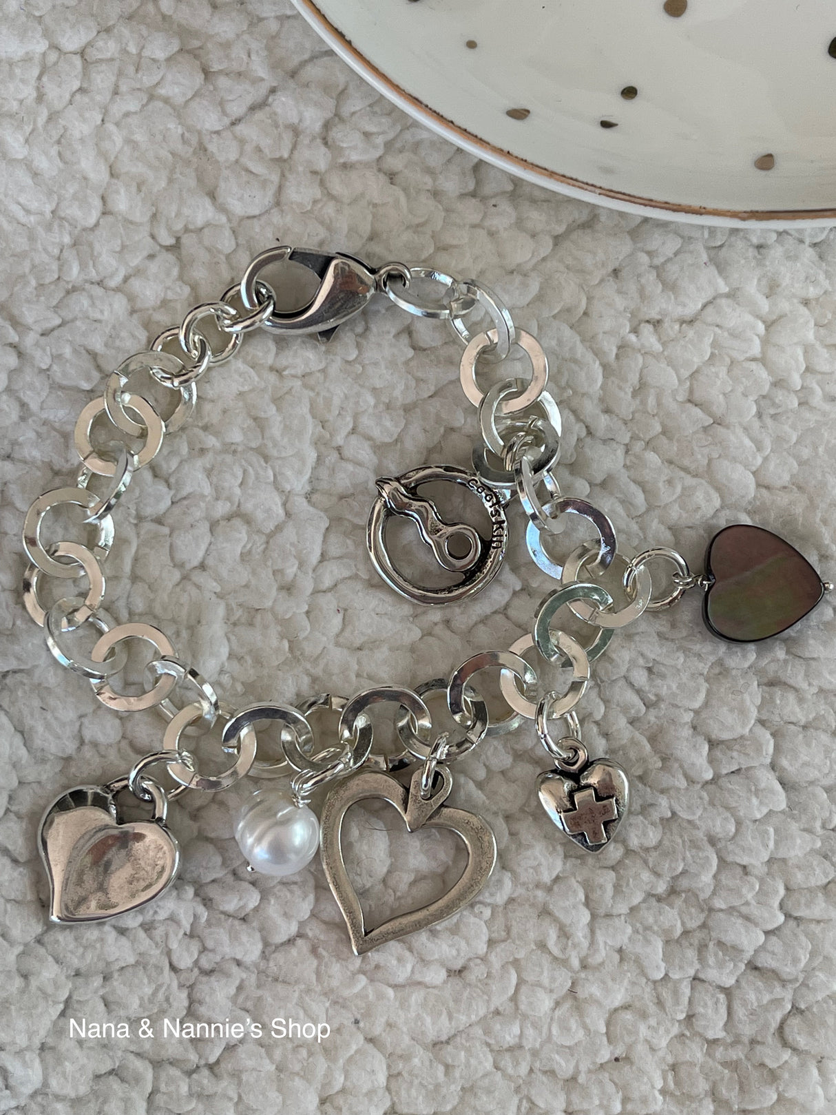 Coolskin bracelet (nacar heart)