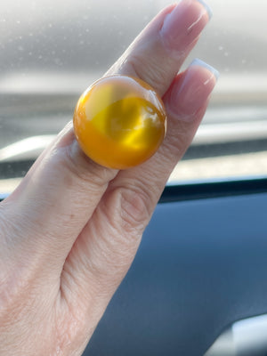 Globe ring by Antúra