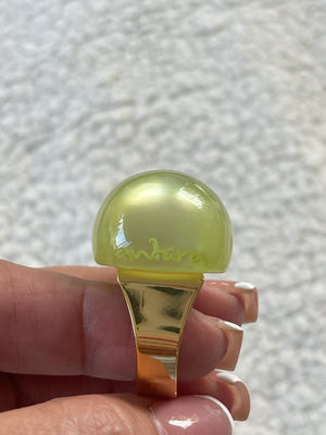 Globe ring by Antúra