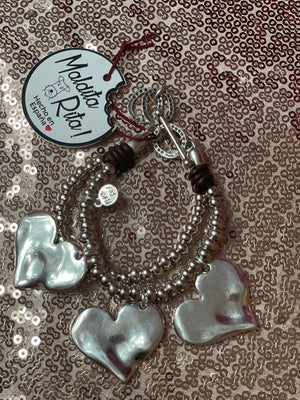 Maldita Rita bracelet (heart)