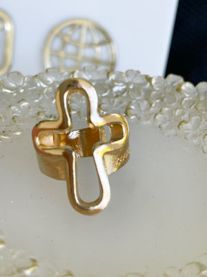 Coolskin cross ring