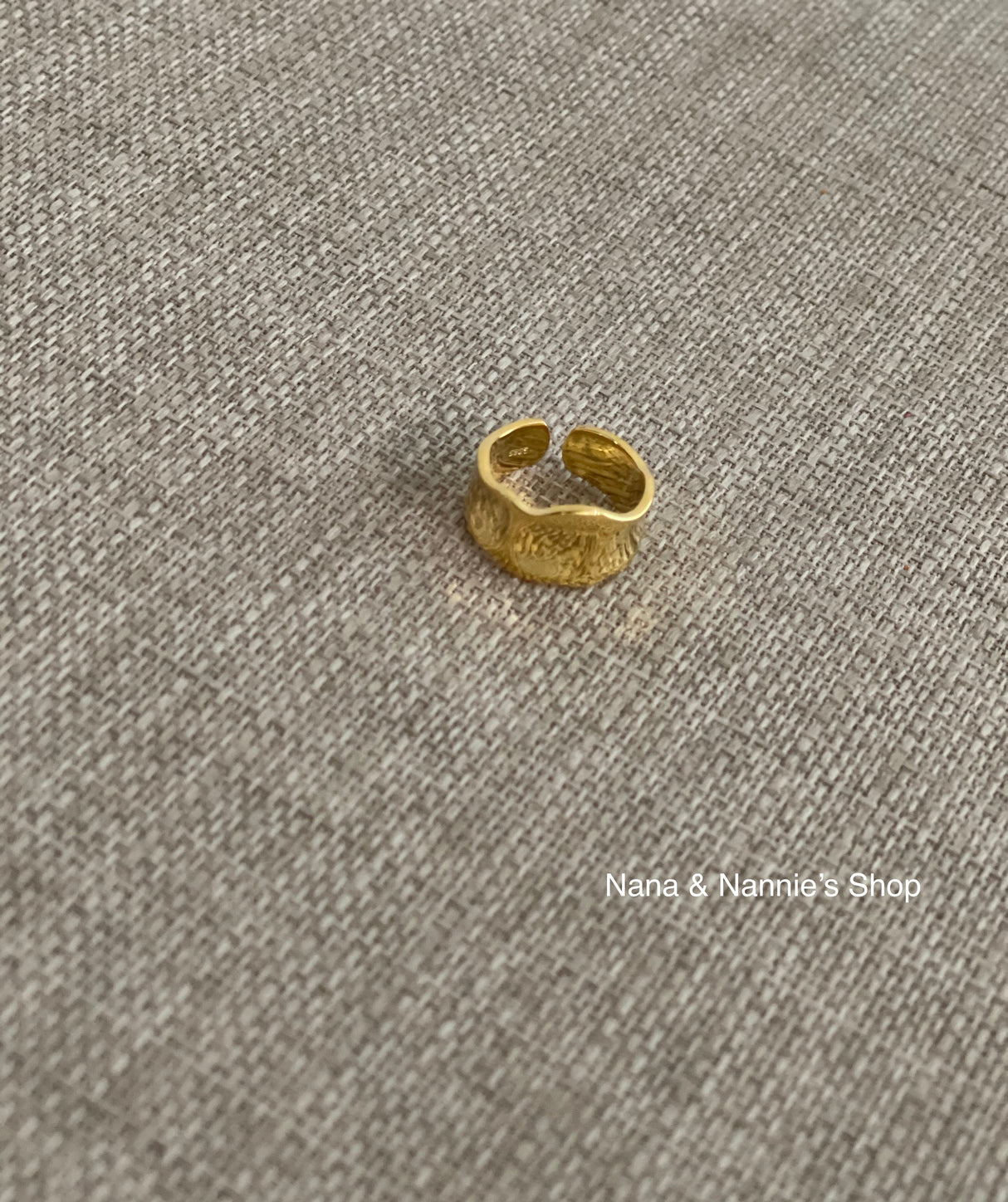 925 sterling silver wave ring