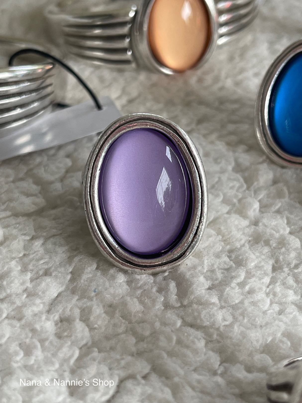 Oval ring made by Andrea's Designer