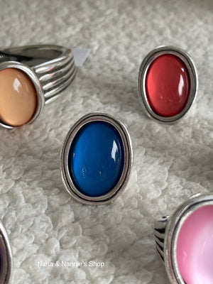 Oval ring made by Andrea's Designer