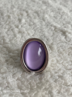 Oval ring made by Andrea's Designer