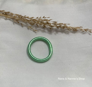 Bless thin ring & Bless braided ring