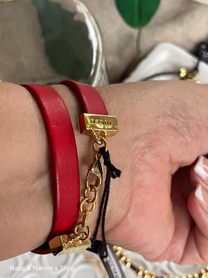 Tucco leather bracelet (Collection Kiss Me)