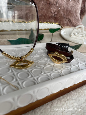 Tucco leather bracelet (Collection Kiss Me)